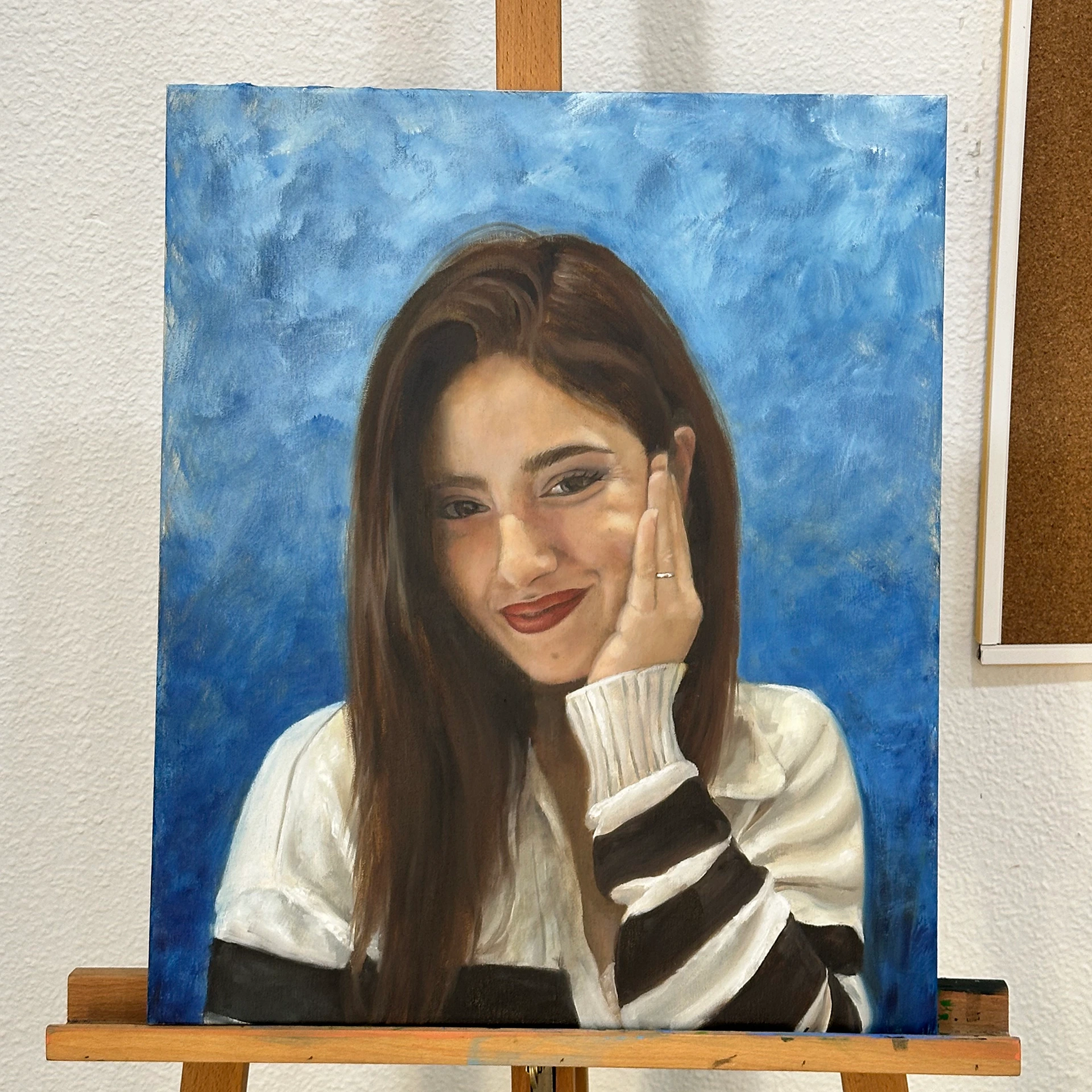 retrato por encargo realizado por artemisa